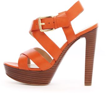 Kors By Michael Kors Belle Platform Sandal - Lyst