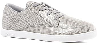 Reebok The Snakeskin Berlin Deck Sneaker in Snake Tin Grey White - Lyst