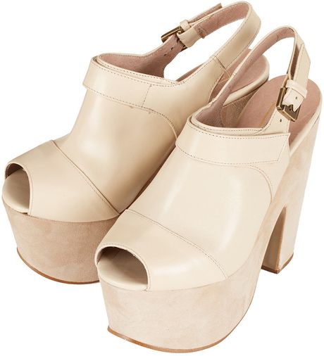 topshop flash mesh slingback heels