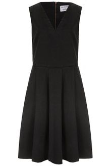 Topshop Denim Pleat Dress By Jw Anderson For Topshop - Lyst