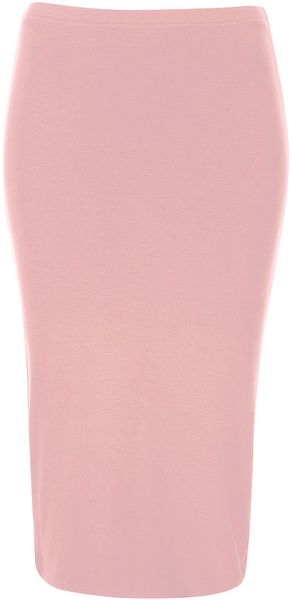 Topshop Double Layer Tube Skirt - Lyst