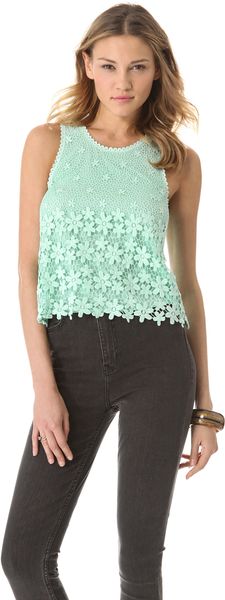 Dolce Vita Maurina Lace Top - Lyst