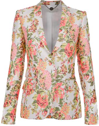 Stella McCartney Floral Blazer - Lyst