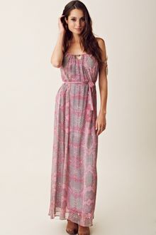Twelfth Street by Cynthia Vincent Silk Embellished Maxi - Lyst