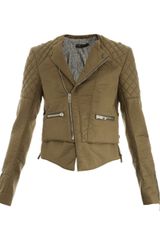Balenciaga Bonded Cotton Biker Jacket