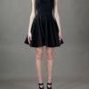 Versace Skater Dress in Black - Lyst