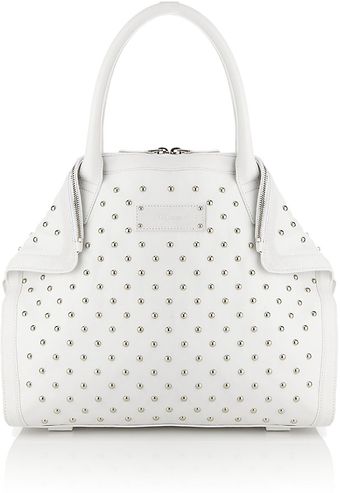 Alexander McQueen De Manta Studded Tote - Lyst