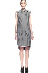 Alexander Wang Sleeveless Drop Waist Dress