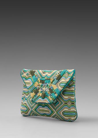 Antik Batik Tulip Pouch in Aqua - Lyst