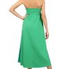 Antonio Marras Cotton Voile and Jersey Long Skirtdress in Green (emerald) - Lyst