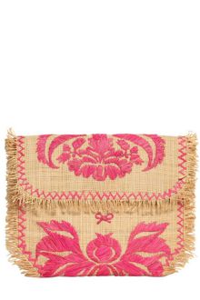 Anya Hindmarch Capability Straw Weave and Raffia Clutch - Lyst