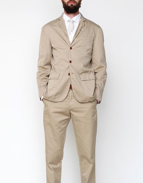 Apolis Standard Issue Civilian Blazer in Khaki in Khaki for Men - Lyst