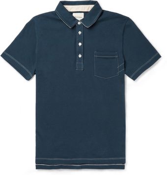 Billy Reid Pensacola Cottonjersey Polo Shirt - Lyst