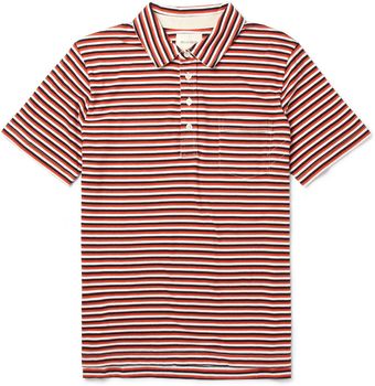 Billy Reid Pensacola Striped Cottonjersey Polo Shirt - Lyst