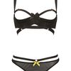 Bordelle Techno Mesh Open Bra in Black - Lyst