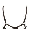 Bordelle Silk Satin Viscose Lace Bra in Yellow (yellow/black) - Lyst