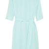 Diane Von Furstenberg Silk Crepe Dress in Blue - Lyst