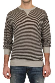 Dolce & Gabbana Long Sleeved Striped Flax Jersey T-shirt - Lyst