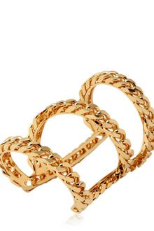Giuseppe Zanotti Gold Plated Brass Chain Bracelet - Lyst