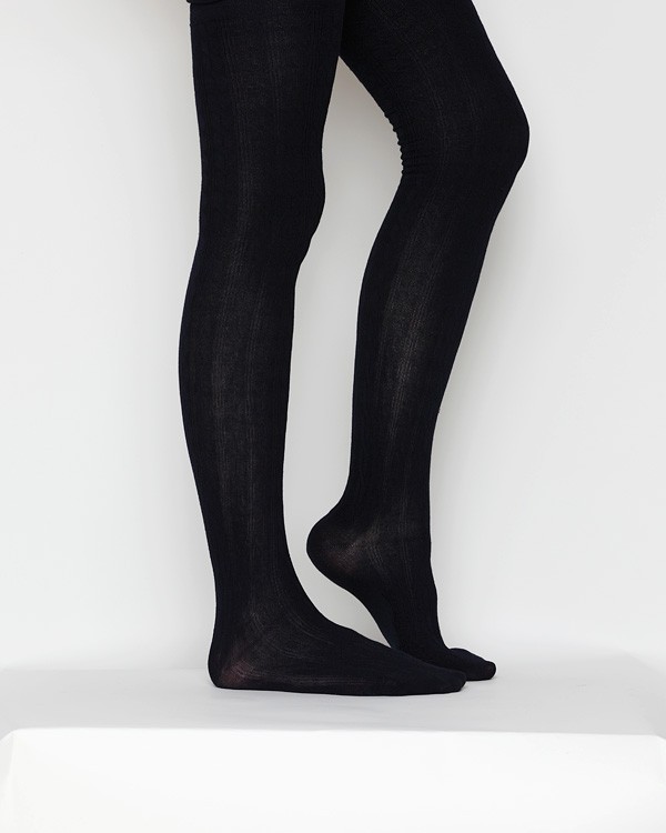 Hue Cable Knit Tights in Blue (navy) Lyst
