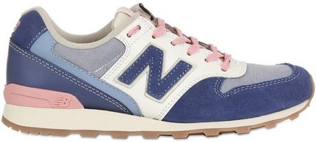 new balance 996 blue suede