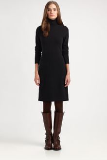Ralph Lauren Blue Label Woolcashmere Sweater Dress - Lyst