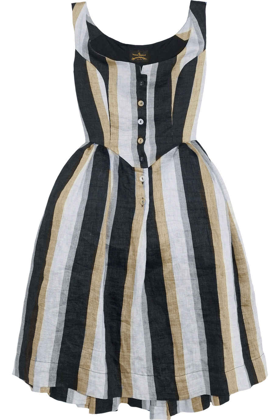 Designer Striped Dress Designer Striped Dress