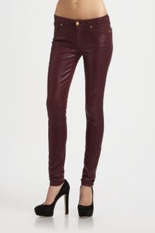 7 For All Mankind Highshine Gummy Skinny Jeans - Lyst