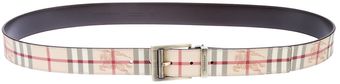 Burberry Brit Haymarket Check Belt - Lyst