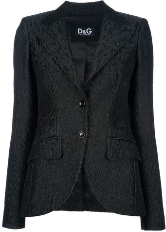 D&G Three Button Blazer - Lyst