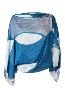 Emilio Pucci Printed Silk Top - Lyst