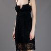 Ermanno Scervino Embroidered Lace Dress in Black - Lyst