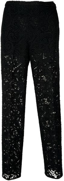 Ermanno Scervino Straight Leg Trouser - Lyst