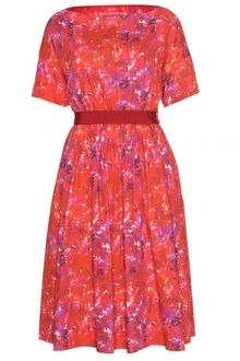 Giambattista Valli Print Cotton Dress - Lyst
