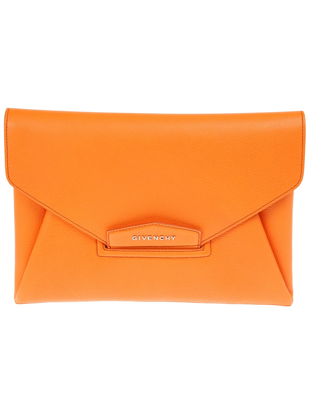 Givenchy Clutch Bag in Orange Lyst