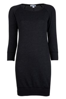 James Perse Raglan Sweatshirt Dress - Lyst