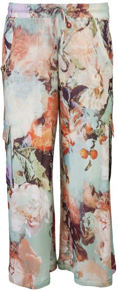 Jean Paul Gaultier Floral Pant - Lyst