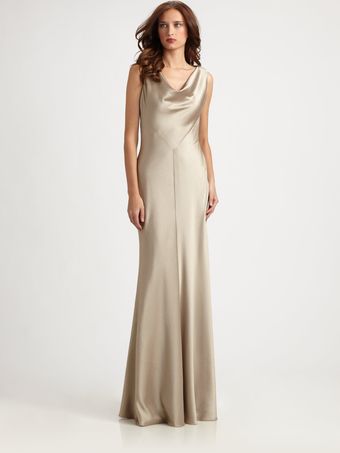 Kay Unger Beadedback Gown - Lyst