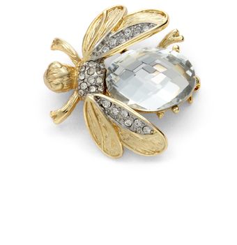 Kenneth Jay Lane Crystal Bee Pin - Lyst