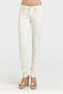 Marc By Marc Jacobs Lou Polka Dot Skinny Jeans - Lyst