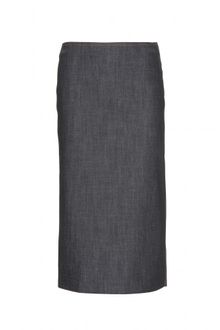 Miu Miu High Waisted Midcalf Skirt - Lyst