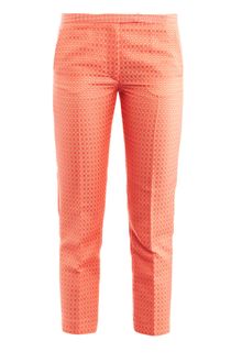 MSGM Jacquard Cropped Trousers - Lyst