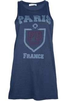 Pierre Balmain Printed Tank Top - Lyst