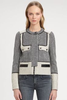Proenza Schouler Tweed Jacket - Lyst