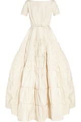 Rochas Taffeta-Twill Gown