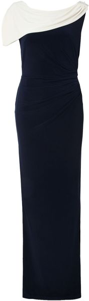 Shubette Contrast Shoulder Detail Beaded Dress - Lyst