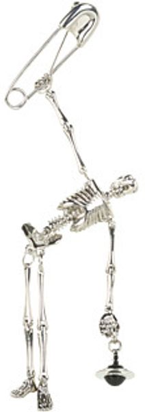 Vivienne Westwood Skeleton Pendant - Lyst