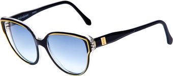 Yves Saint Laurent Vintage Rounded Sunglasses - Lyst