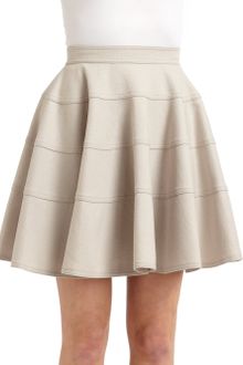 Z Spoke by Zac Posen Seamed Pleated A-Line Skirt - Lyst