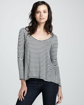 Aiko Haven Andie Long Sleeve Top - Lyst